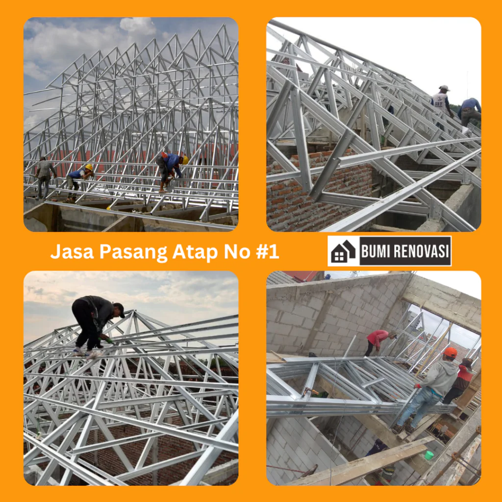 Jasa Pasang Atap Baja Ringan